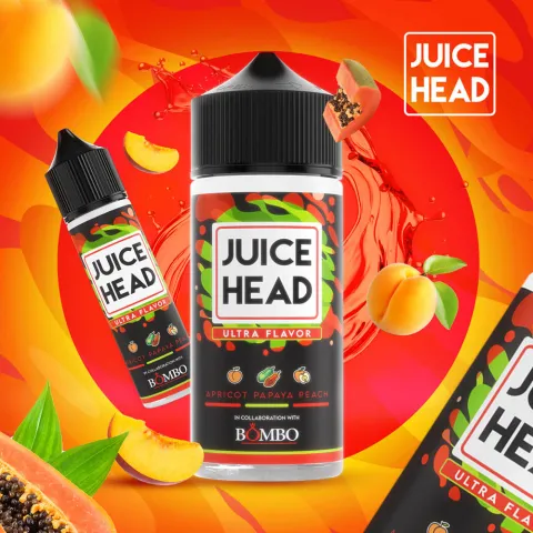 Príchuť JUICE HEAD GREEN APPLE PEAR KIWI 120ML